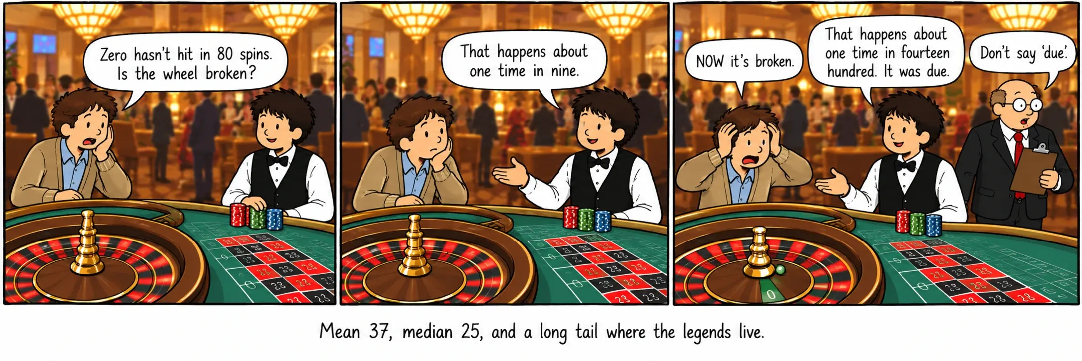 Min 37, median 25, dan ekor panjang tempat legenda hidup.